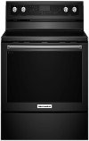 KFEG500EBS KitchenAid Electric Range - 6.4 cu. ft. Black Stainless