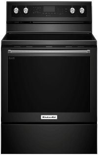 KFEG500EBS KitchenAid Electric Range - 6.4 cu. ft. Black Stainless