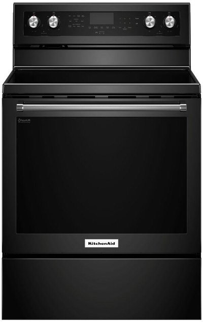 KFEG500EBS KitchenAid Electric Range - 6.4 cu. ft. Black Stainless