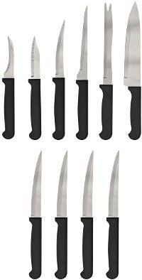 Ginsu Quikut Series 10 Piece Knife Set