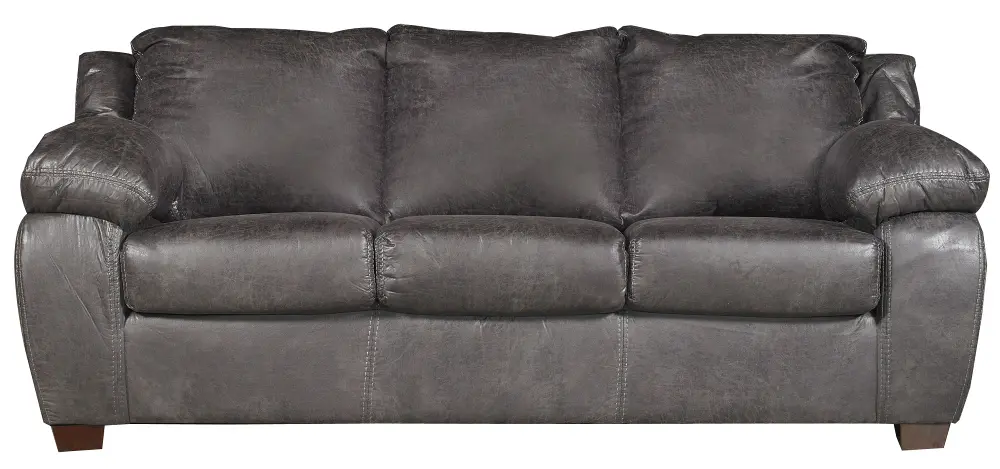 Casual Contemporary Iron Gray Sofa - Everest-1