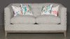 S7456/BENNETTMOON/LV Mid-Century Modern Taupe Loveseat - Gail