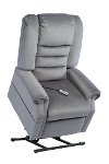 Charcoal Chaise Power Recliner Lift Chair