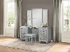 Clearance Silvery Gray Contemporary Vanity Set - Allura