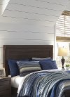 Brown Casual Classic King Headboard - Arkaline