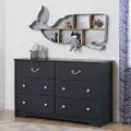 10416 Navali 6 Drawer Blue Dresser - South Shore