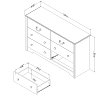 10416 Six-Drawer Double Dresser - Aviron -5