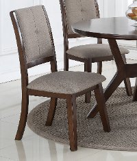 Espresso Upholstered Dining Chair - Barney-2