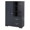 10419 Armoire with Drawers in Blueberry - Aviron -2