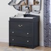 10420 Changing Table with Drawers in Blueberry - Aviron