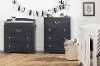 10420 Changing Table with Drawers in Blueberry - Aviron -2