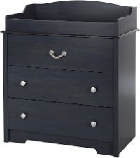 10420 Coastal Blue Changing Table - Aviron -4