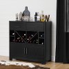 10470 Bar Cabinet with Bottle Storage and Drawers - Vietti