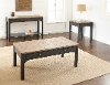 Ebony and Driftwood Coffee Table - Leighton-2