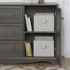 10423 Gray Maple 3-Drawer Door Dresser - Savannah -3