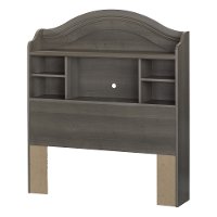 10425 Gray Twin Bookcase Headboard - Savannah-2