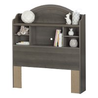 10425 Gray Twin Bookcase Headboard - Savannah-3