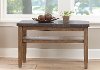 Modern Contemporary Bluestone Top Sofa Table - Debby