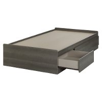 10426 Gray Maple Twin Mates Bed with 3 Drawers (39 Inch) - Savannah -2