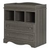 10429 Gray Maple Changing Table with Drawers - Savannah -4