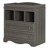 10429 Gray Maple Changing Table with Drawers - Savannah -4