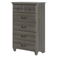 10240 Maple Gray 5 Drawer Chest - Noble -2