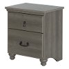 10241 Gray Maple 2-Drawer Night Stand - Noble -2