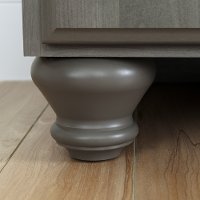 10241 Gray Maple 2-Drawer Night Stand - Noble -3