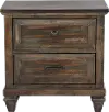 Sevilla Walnut Brown Nightstand