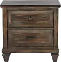 Sevilla Walnut Brown Nightstand