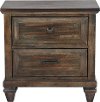 Walnut Brown Classic Traditional Nightstand - Sevilla