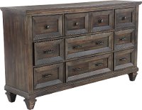 Walnut Brown Classic Traditional Dresser - Sevilla