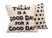 Today Is A Good Day Throw Pillow - Reversible