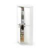 10382 White 4-Door Corner Armoire - Morgan -3
