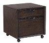 Hickory Brown File Cabinet on Wheels - Harper Point