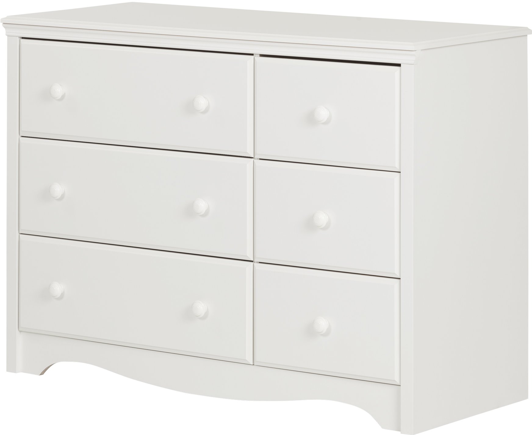 10208 White Changing Table Dresser - Angel-2