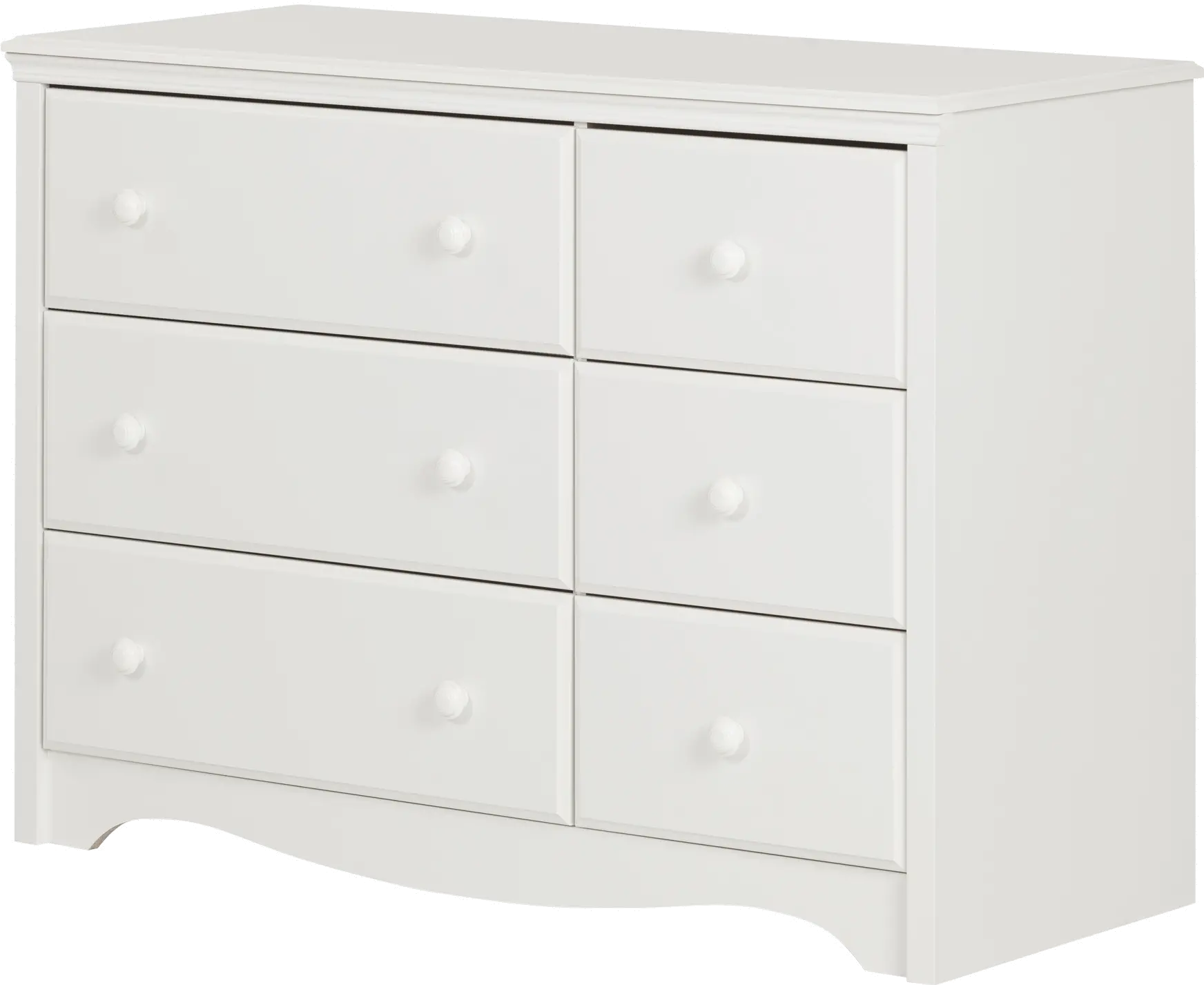 10208 White Changing Table Dresser - Angel-2