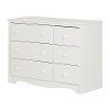 10208 White Dresser & Changing Table - Angel -2