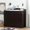 10209 Angel Espresso Dresser & Changing Table - South Shore