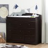 10209 Espresso Dresser & Changing Table - Angel