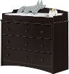 10209 Espresso Dresser & Changing Table - Angel -3