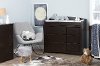 10209 Espresso Dresser & Changing Table - Angel -6