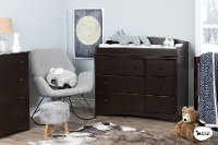 10209 Espresso Dresser & Changing Table - Angel -2
