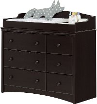 10209 Espresso Dresser & Changing Table - Angel -3