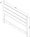 10494 Weathered Oak Full/Queen Headboard - Munich -4