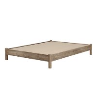 10495 Weathered Oak Queen Platform Bed - Munich-3
