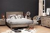 10495 Weathered Oak Queen Platform Bed - Munich-4