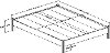 10495 Weathered Oak Queen Platform Bed - Munich-6
