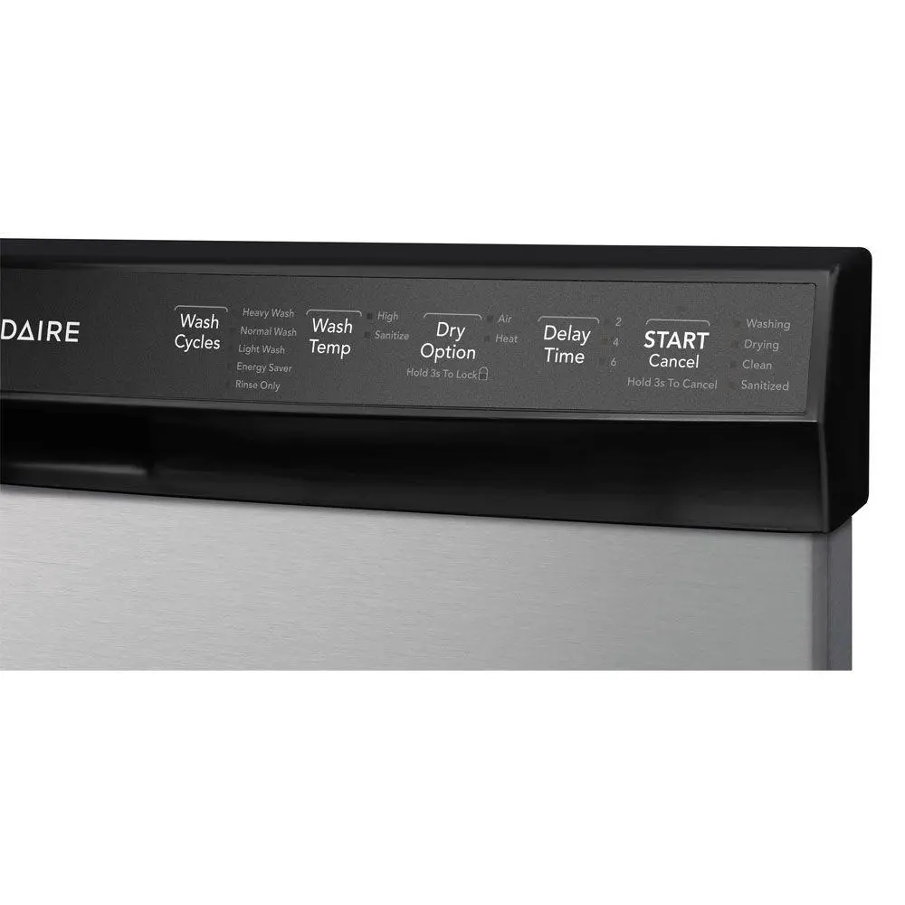 FFBD2412SS Frigidaire Dishwasher with DishSense Technology - Stainless Steel-3