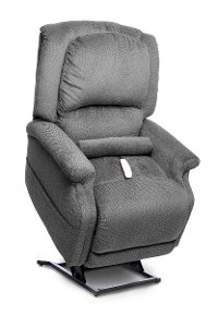 Denim Blue Power Recliner Lift Chair